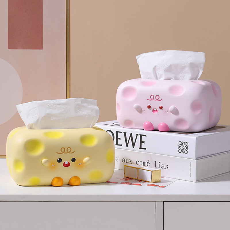 奶油风高档轻奢纸巾n盒家用客厅茶几餐桌抽纸盒办公室卧室桌面可