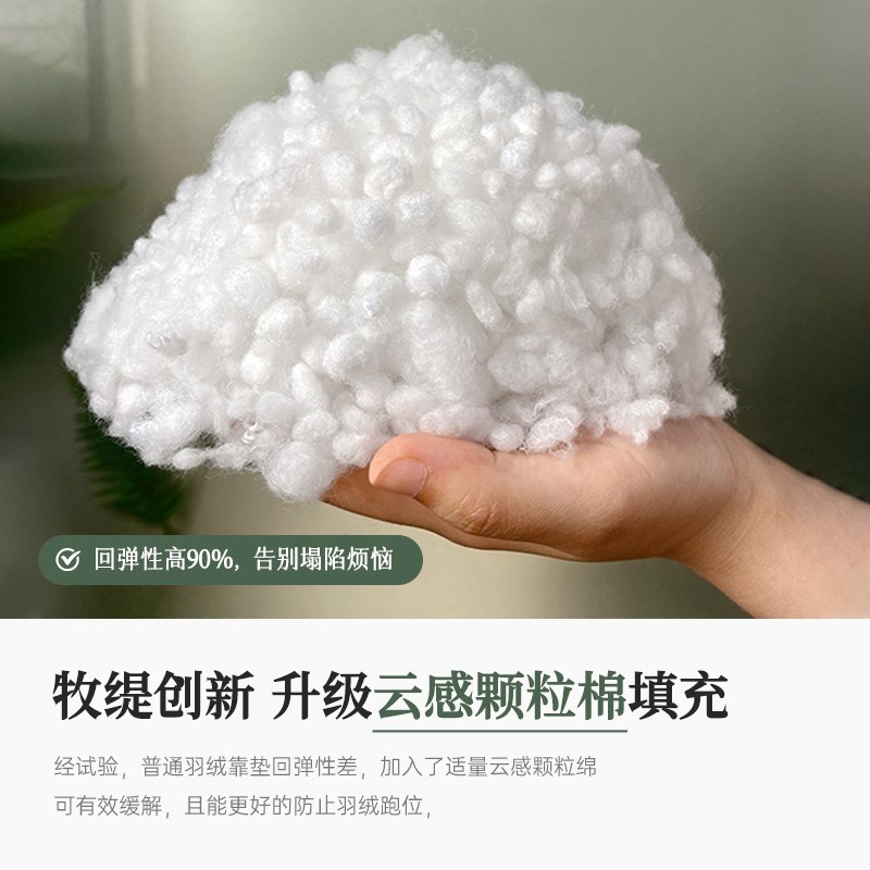 棉麻布艺沙发客i厅直排l型贵妃组合法式奶油风白色云朵小户型沙发