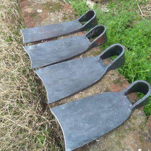 笋多功能锄开长柄纯手工户外老式山锄头锰钢挖草农用锻打锄头种菜