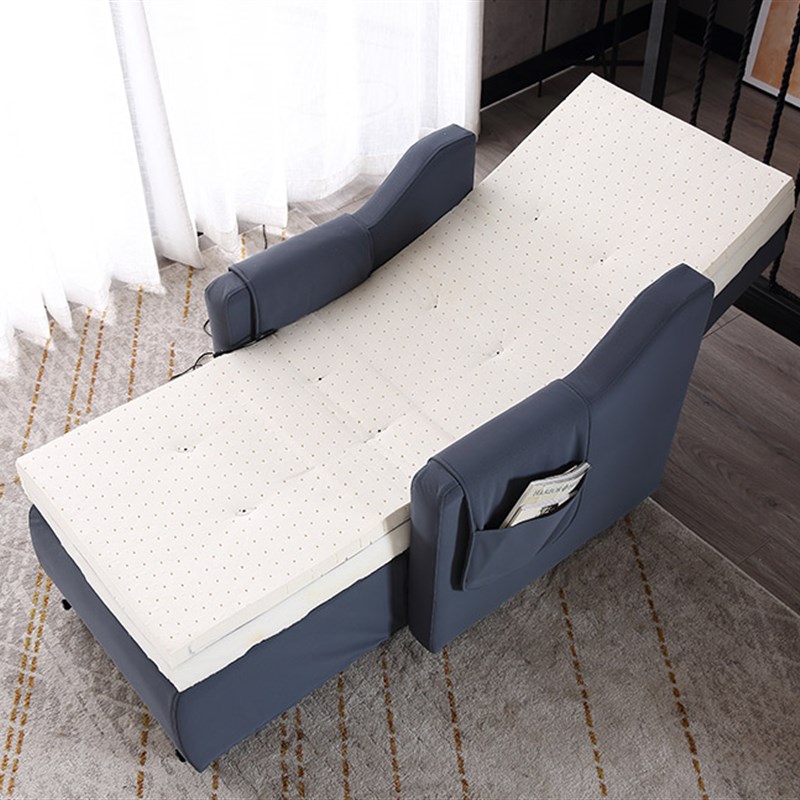 单人电动沙发躺h椅小户型老人家用会所休闲按摩科技布艺懒人贵妃