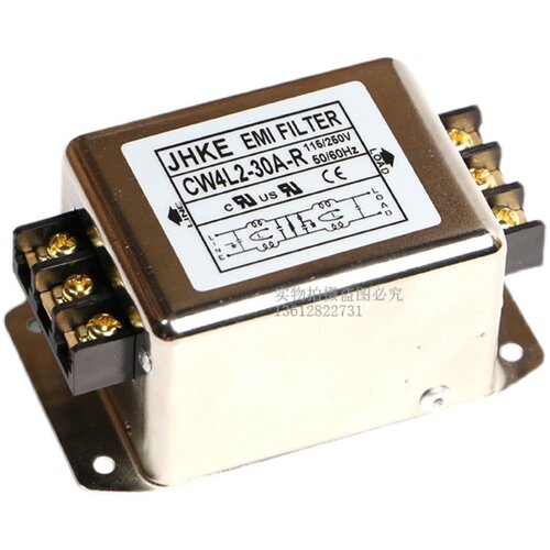 电源滤波器220V抗干扰CW3-10A电源净化器CWEL2-20A-S 30A音箱滤波