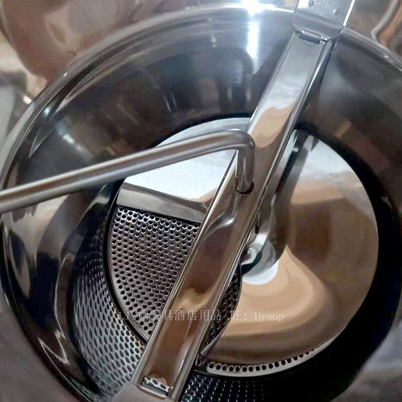 手动熟食摇研磨器磨菜器不锈钢手摇磨泥器菜泥机土豆泥食物铺食机