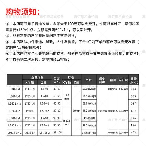 手动精密微调平台XYZ轴水平升降位移平台LD30/40/50/60/80/90可调
