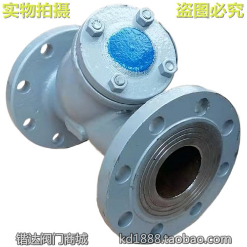 铸钢法兰Y型过滤器GL41H-16C/25C锅炉蒸汽导热油阀门2寸DN50 65