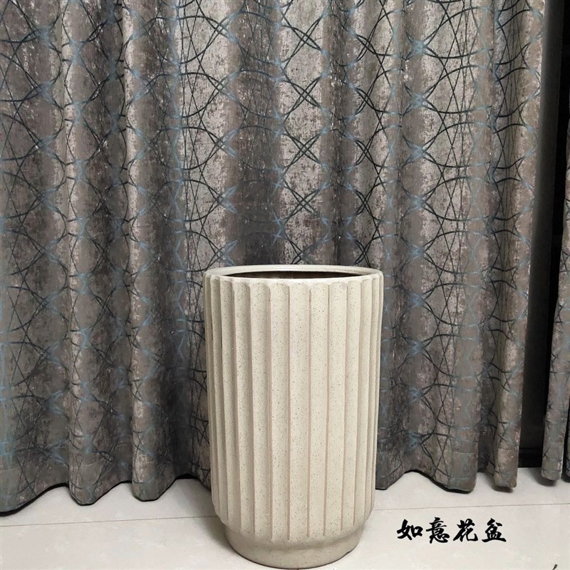 新型花盆陶瓷新款北欧简约创意大号直销阳台客厅发财树落地式