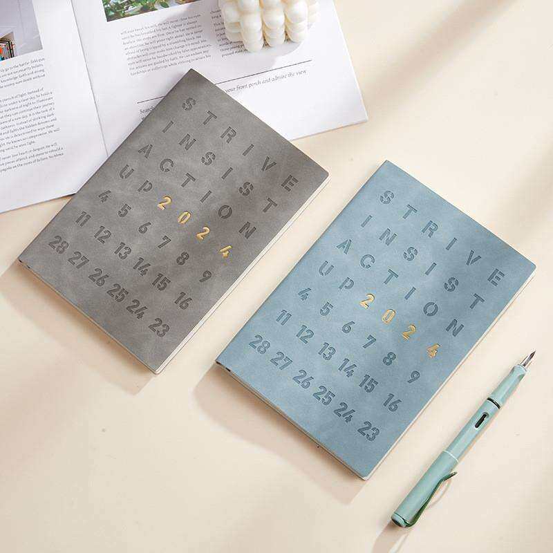 weekly monthly planner 2024-2025月计划本 A5 schedule book