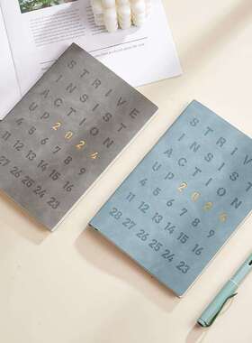 weekly monthly planner 2024-2025月计划本 A5 schedule book