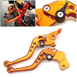 适用KTM Duke250 390 RC250 13-16 RC200刹车离合器拉杆可调牛角