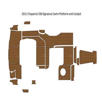 2011 Chaparral 330 Signature 游艇船舶EVA柚木地板eBay热销