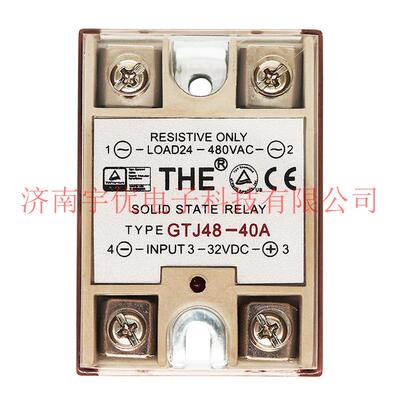 THE无锡天豪 GTJ48-40A 安装式单相交流固态继电器 480V 原装现货