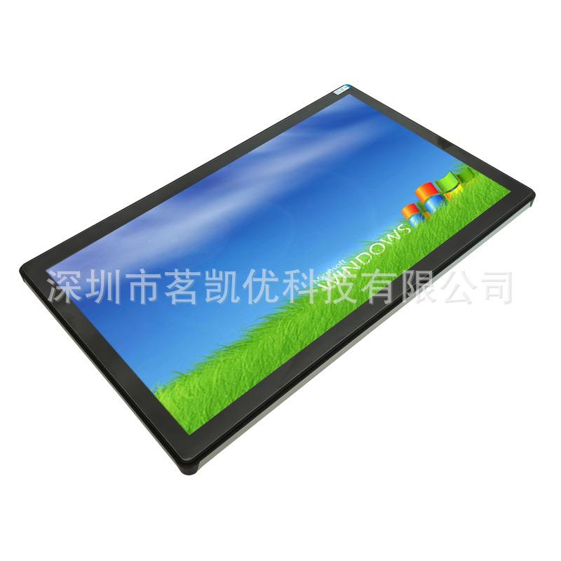 19寸嵌入式触摸显示器金属壳可桌面可嵌入可壁挂可卡扣式安装