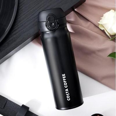 COSTA--咖世家弹跳双饮保温杯—黑色480ml COS-2505-480