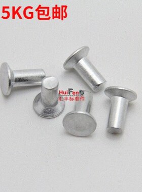 头铆钉/锥20铝6-头平G*14B沉钉18实心9/--1640交通标志牌~铝12-86