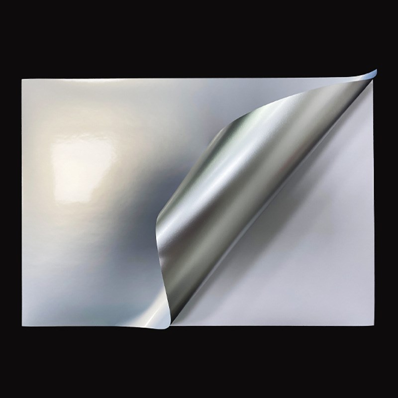 喷墨亚银不干胶贴纸现货A4喷墨激光打印耐刮哑银强粘W不干胶打印