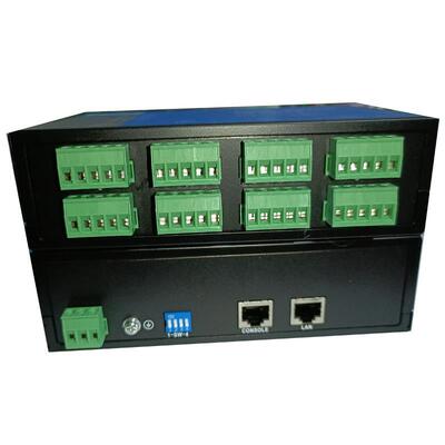 3onedata 8路串口RS485/RS422转1路百兆 三旺 NP318T-8DI(RS485)