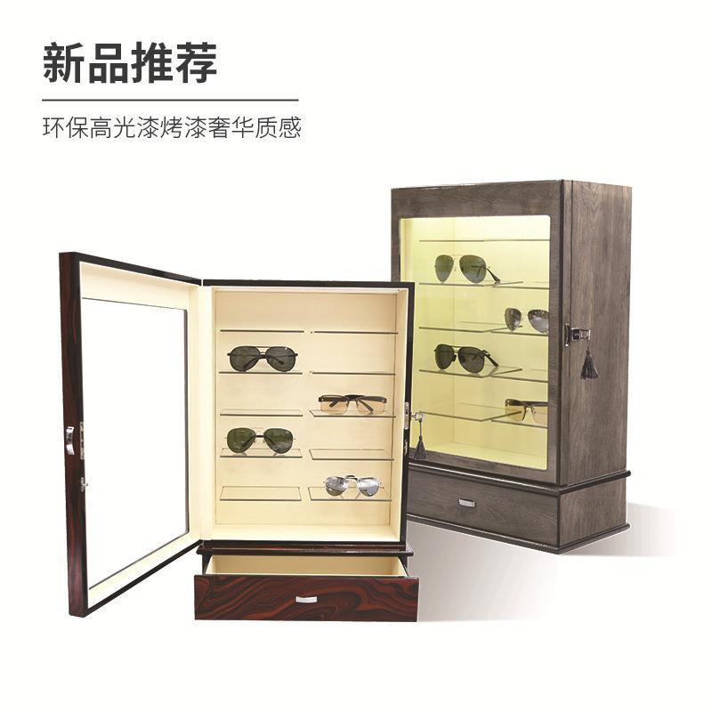 高档太阳镜眼镜展示收纳柜 眼镜柜台展示柜眼镜展示柜台道具陈列