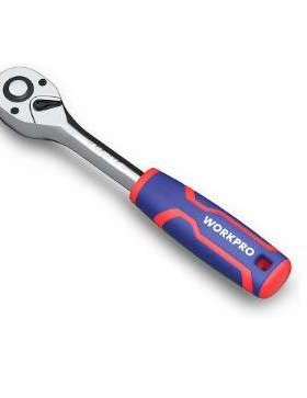 万克宝 workpro 扳手 棘轮扳手 三色柄犁头棘轮柄