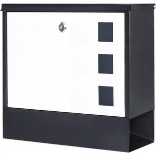 别墅户外信箱带锁加大信箱怀旧室外报箱邮筒邮箱壁挂收件箱