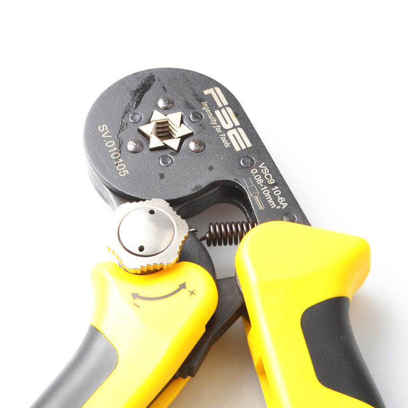 VSC9 10-6A 管型压线钳工具冷压端子钳多功能压接电工0.08-10平方