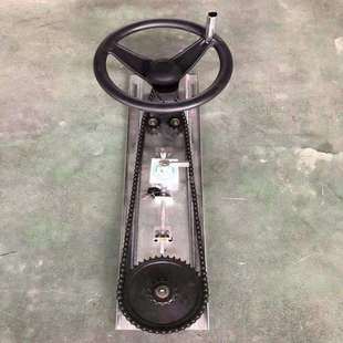 现货密集架各种配件移动货架二级传动装置不带总锁 43牙联动装置