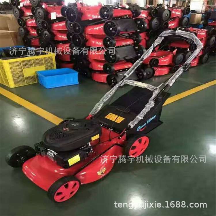 手推式割草机济宁腾宇四冲程割灌机便捷式割草机单缸手推式割草机