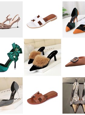 样板间鞋子 鞋柜女鞋 衣帽间女士高跟鞋样板房衣柜衣帽间饰品摆件