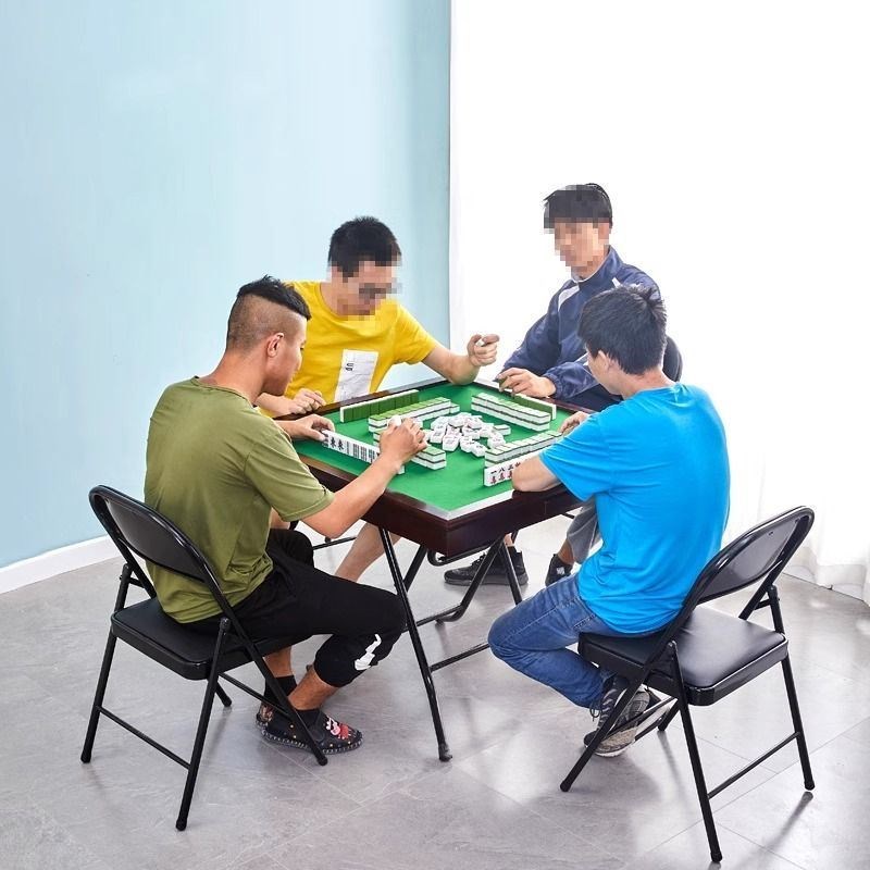 麻将桌面板可折叠麻将桌象棋桌面板简易餐桌台家用手动宿舍多功能