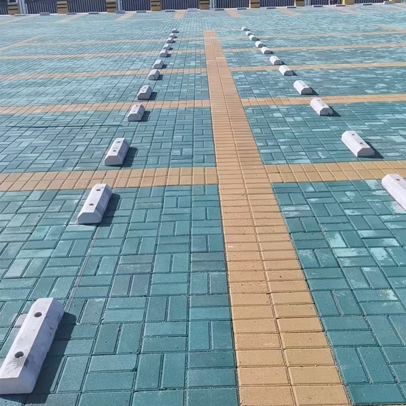 水泥挡车器停车场限位器车位地挡汽车止退器混凝土车档地桩挡车石