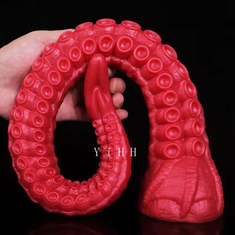 Octopus Tentacle Long Butt Plug Strong suction cup Huge Dild