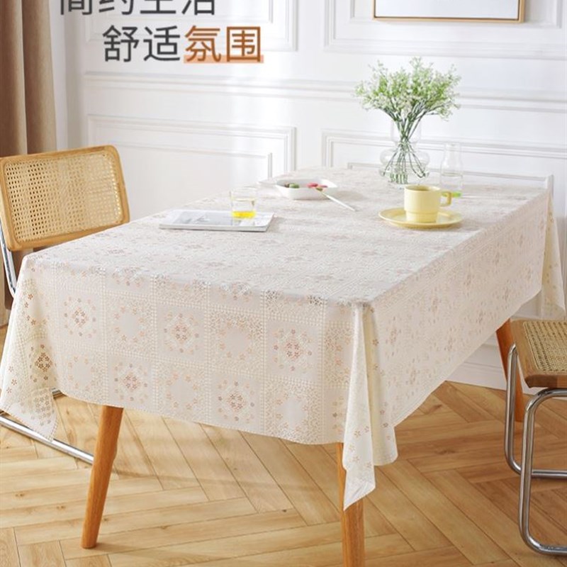 waterproof tablecloth plastic washable table cover mat big