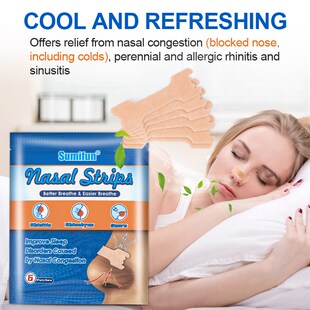 Strips Stop help Breath Sleep Patch Nasal Nose 5bags Snoring
