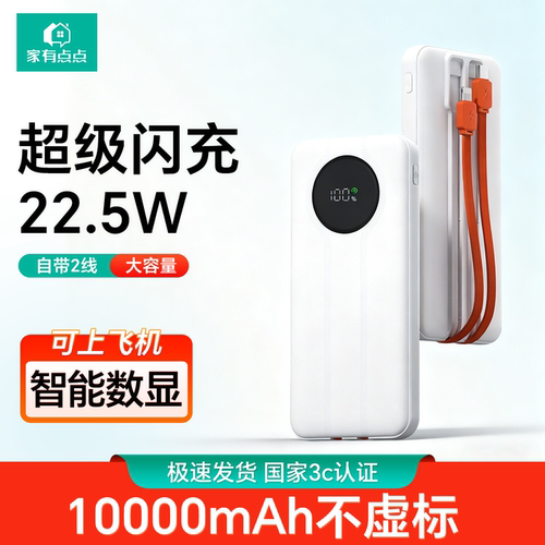 家有点点10000毫安充电宝
