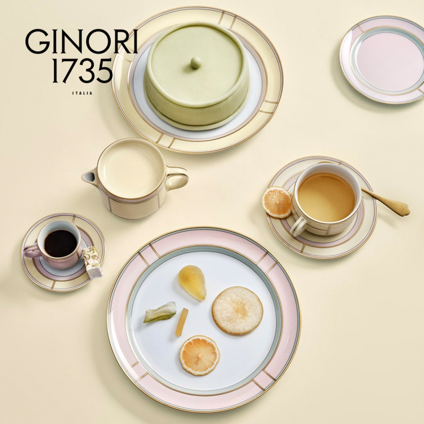 Ginori 1735 歌剧天后系列 餐具餐盘陶瓷碗盘套装生日乔迁送礼品