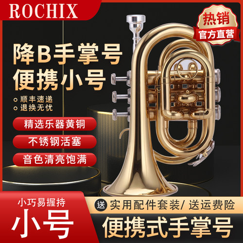 手掌号降B调小号乐器初学学生号