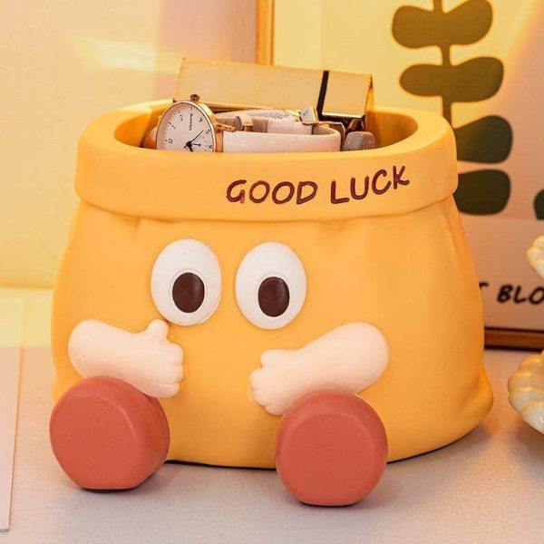 趣味卡通可爱纸袋钥匙收纳玄关摆件客厅家居装饰用品乔迁新居礼物,家居饰品,落地摆件,淘宝优惠券,粉丝福利购,淘宝优惠卷