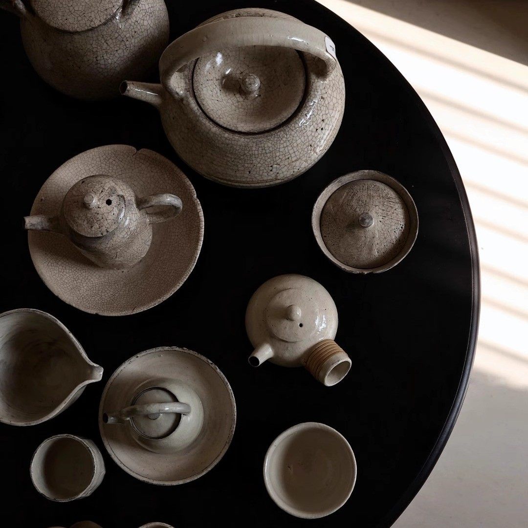 JUSTSHINE陶制大提梁壶