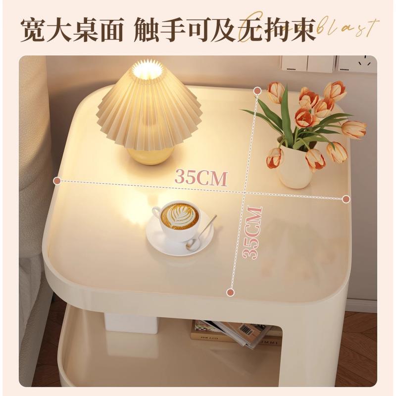 2025新款铁艺床头柜家用卧室简约现代小型替代品边几卧室置物架柜