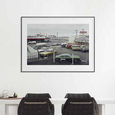 StephenShore史蒂芬肖尔复古摄影客厅样板房墙面组合装饰画多联