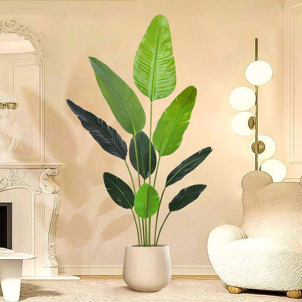跨境旅人蕉仿真绿植盆栽客厅假绿植仿生植物装饰室内大型落地摆件,鲜花速递/花卉仿真/绿植园艺,其它园艺用品,淘宝优惠券,粉丝福利购,淘宝优惠卷