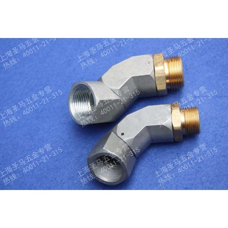 厂家直销加油枪胶管接头 锌合金万向接头 柴油枪配件 汽油枪