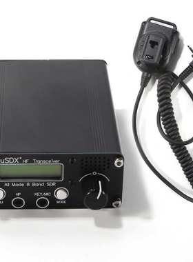 高频短波收发器 uSDR uSDX+Plus V2 8波段SDR收发器HF SSB QRPLCD