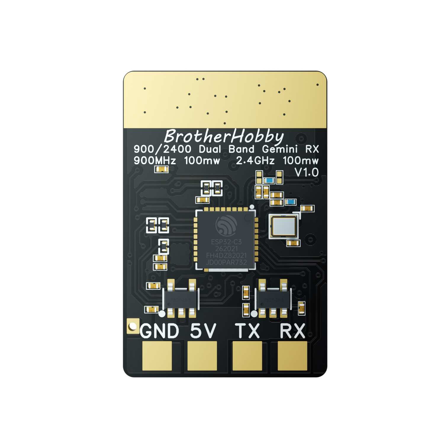 BrotherHobby C3 900/2400 Dual Band 100mW Gemini RX分集接收机