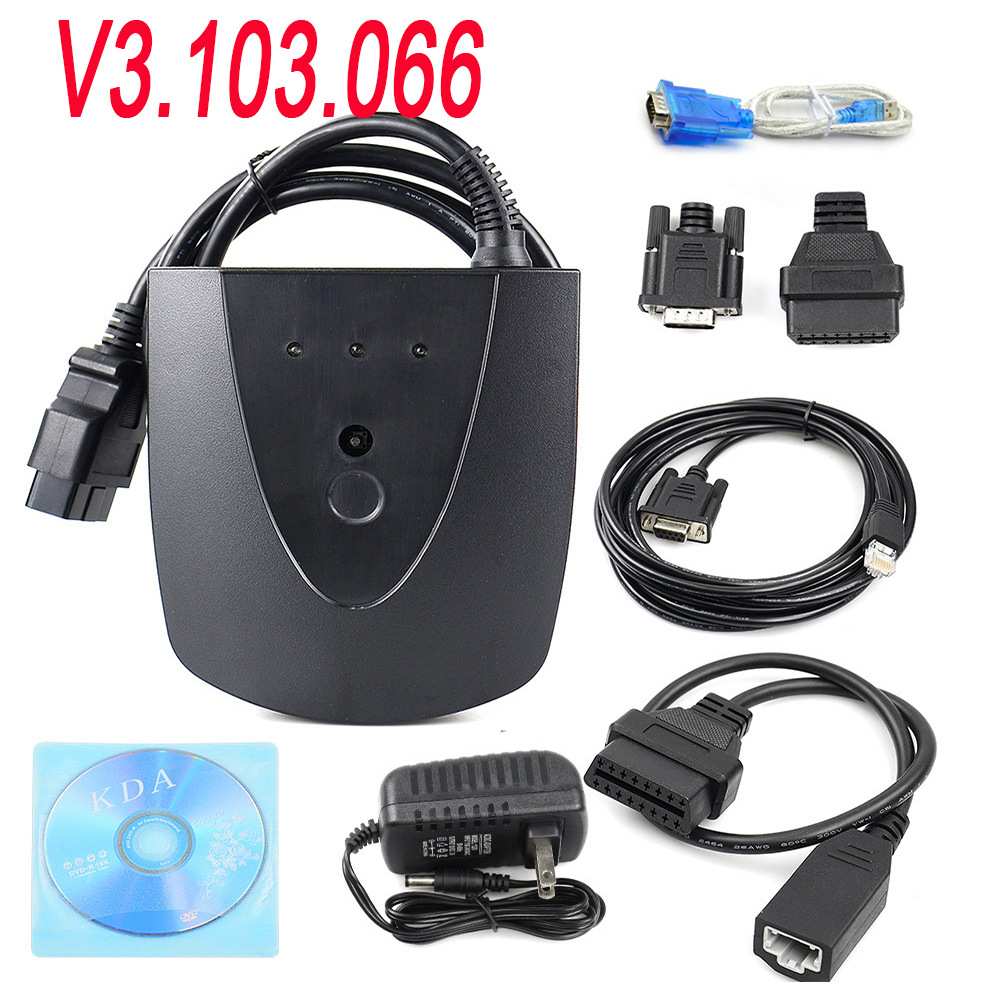 跨境 双板本田HDS HIM HDS V3.104.24 带RS232 OBD2 汽车诊断仪