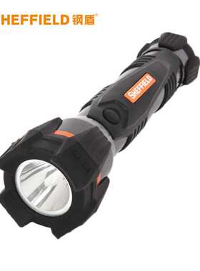 钢盾S030006/07/08便携防水变形金刚强光LED手电筒户外手电筒