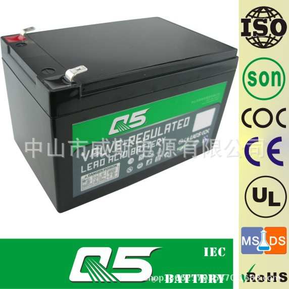 12V12/10/14/15AH深循环后备供电系统AGM UPS CPS铅酸蓄电池