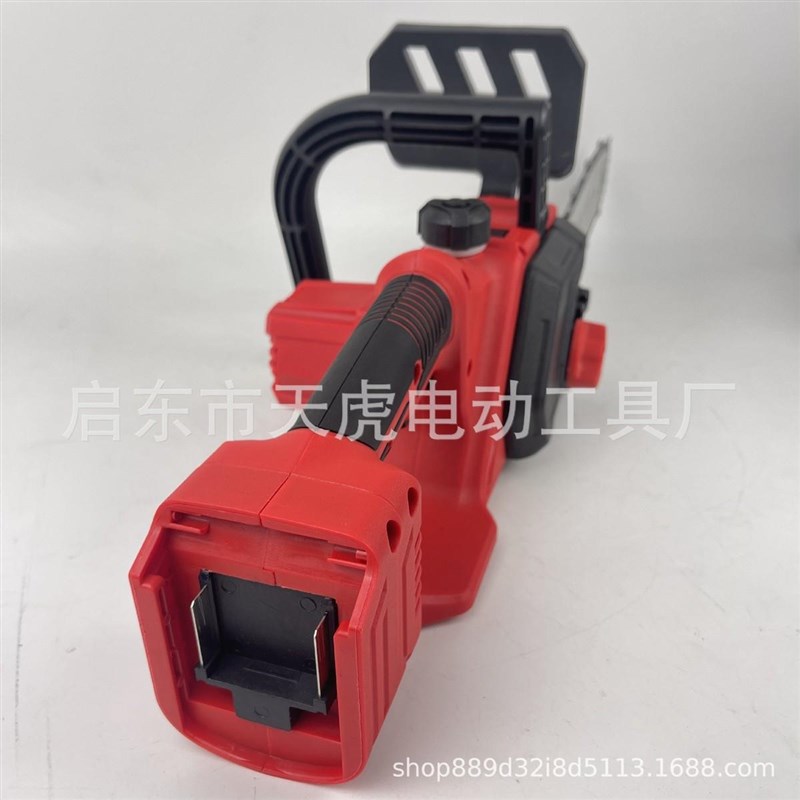 12寸无刷锂电锯无线充电电链锯家用园林小型便携手持式电动伐木锯