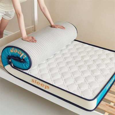 A类母婴级乳胶床垫学生宿舍上下铺加厚床褥海绵软垫被家用单双X20