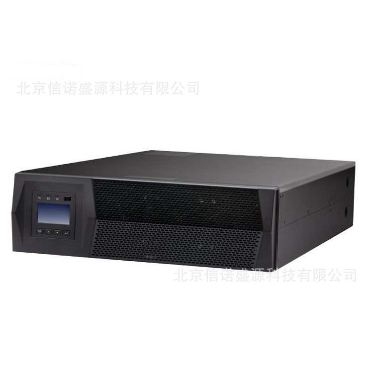 UPS电源2000-G-6KRTL 在线式机架延机6KVA 5400W机房稳压带吊耳