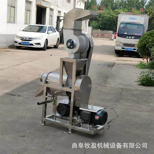 大型苹果破碎榨汁机工业用枸杞番茄打浆机橘子沙果百香果挤汁机