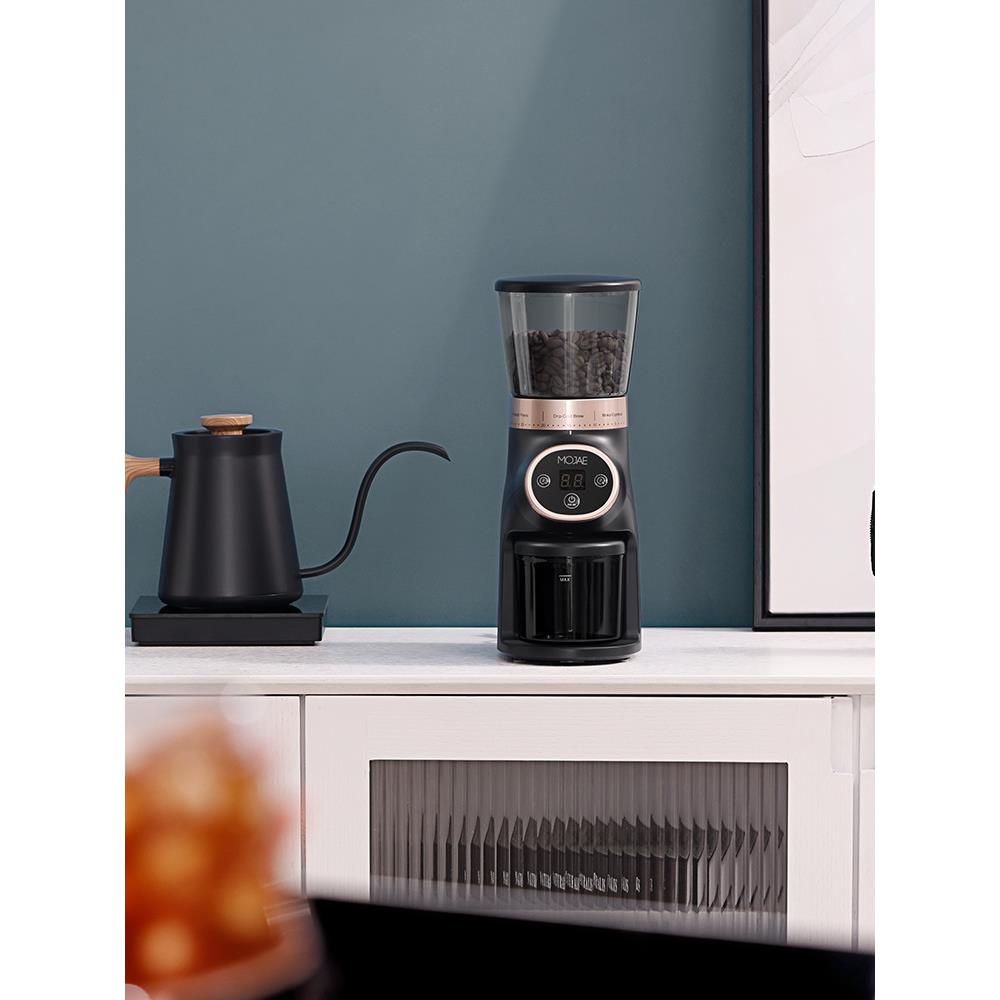 ZQ定量款电动磨豆机咖啡豆研磨机手冲意式磨粉器家用小型